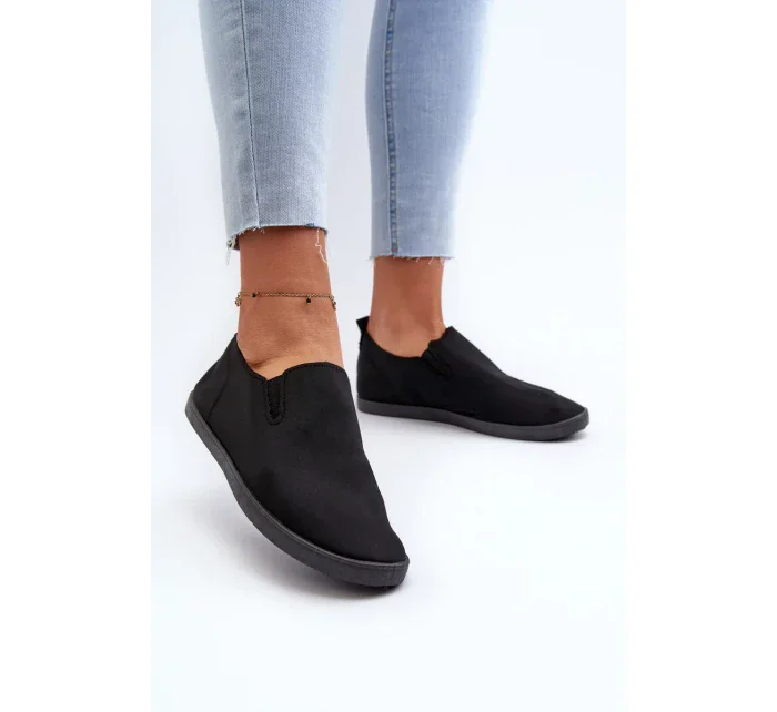 Dámske tenisky Slip-On Black Lovinia Dámske tenisky Slip-On Black Lovinia