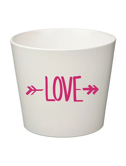 LOVE (VERZE 1) - velký květináč