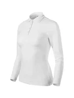 Pique Polo LS polokošile dámská bílá