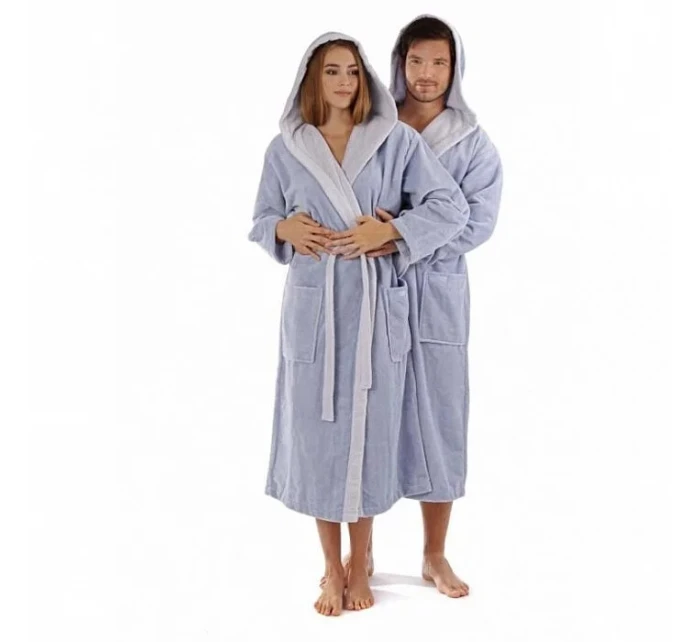 Župan unisex Tampa  Světle modrá s modrou  model 19676936 - Vestis