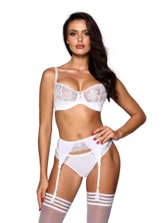 Dámská krajková podprsenka bílá  model 21149191 - Axami