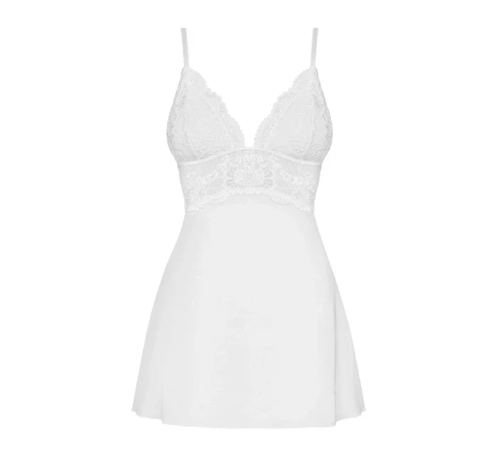 Dámske erotické prádlo 810-BAB white - OBSESSIVE Dámske erotické prádlo 810-BAB white - OBSESSIVE