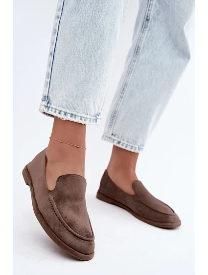 Dámské mokasíny taupe Mireliah Dámské mokasíny taupe Mireliah