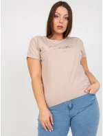 Tričko RV TS model 17420009 béžová - FPrice Tričko RV TS model 17420009 béžová - FPrice