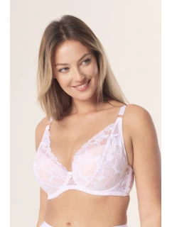 Hanna push up podprsenka bílá