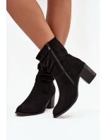 Topánky na podpätku model 219397 Krok vo veľkom štýle