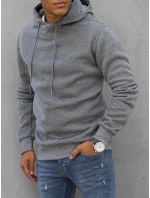 Pánská mikina s kapucí tmavě šedá Dstreet model 21966684 - FashionStreet