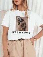 CARSTI dámske tričko biele FashionStreet RY2404