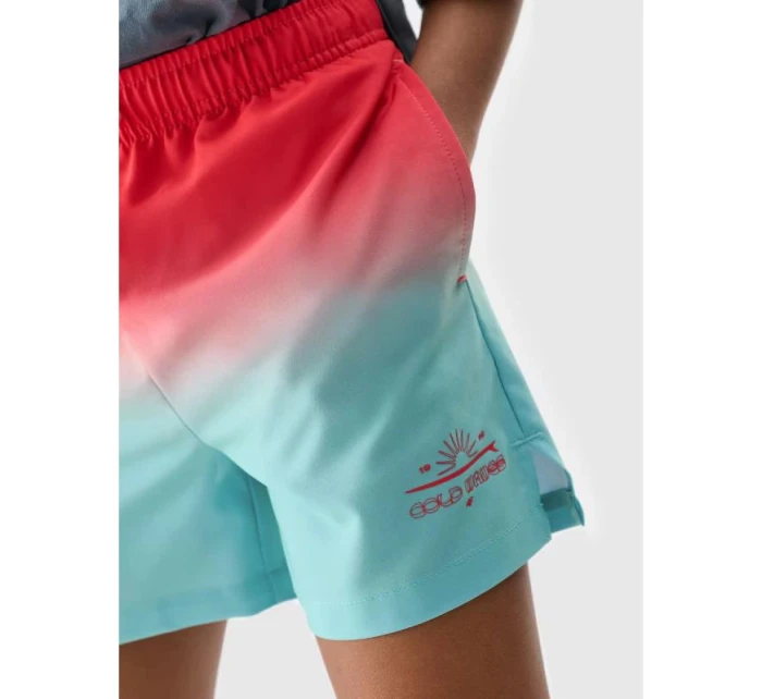 Chlapčenské plážové šortky boardshorts 4F 4FJWSS25UBDSM115-47S Chlapčenské plážové šortky boardshorts 4F 4FJWSS25UBDSM115-47S
