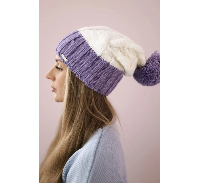 Paris fleecová čepice K212 model 18750055 - K-Fashion Paris fleecová čepice K212 model 18750055 - K-Fashion