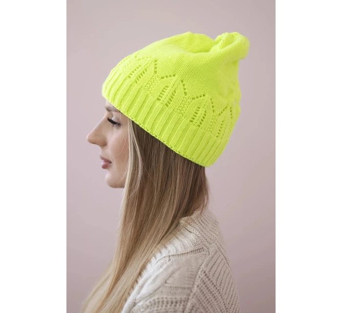 Dámska čiapka Irmina K333 green neon