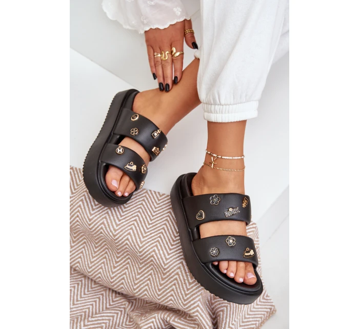 Dámské Pěnové Pantofle S Černé model 21683404 - Boto