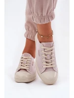Trampki Damskie Big Star RR274732 Jasnoróżowe