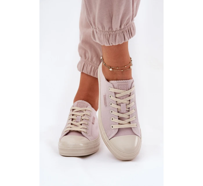 Trampki Damskie Big Star RR274732 Jasnoróżowe