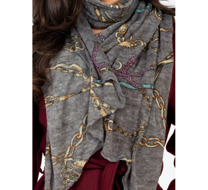 Závoj AT CH F67024.26 tmavosivý