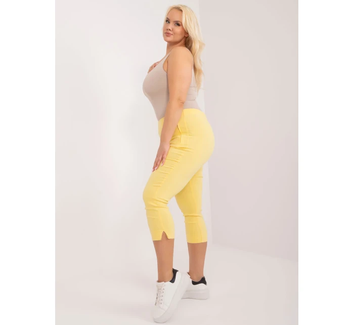 Spodnie AT SP model 19658514 jasny żółty - FPrice Spodnie AT SP model 19658514 jasny żółty - FPrice