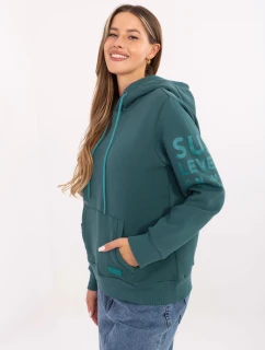 Mikina D10600BI02690A7NO morská farba