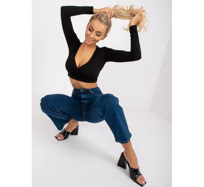 Džínsy RO nohavice SP 2402.10 tmavo modrá