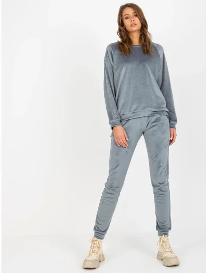 Dámska súprava RV KMPL 8436.40 šedo/modrá - Fashion Relevance