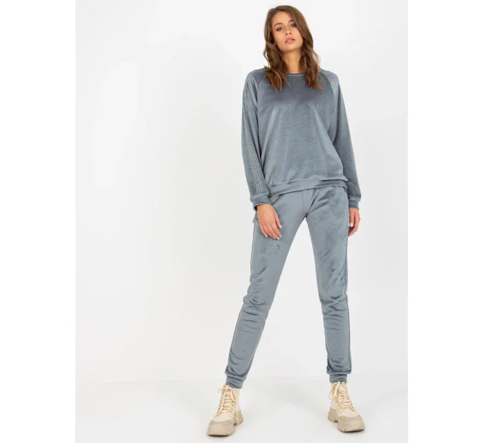 Dámska súprava RV KMPL 8436.40 šedo/modrá - Fashion Relevance