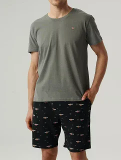 Atlantic NMP-384 pánske pyžamo v plnej dĺžke S-2XL