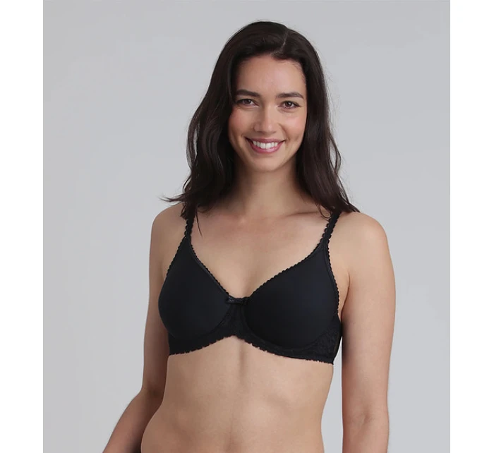 Dámská podprsenka s kosticí PLAYTEX UNDERWIRE PADDED BRA - PLAYTEX - černá