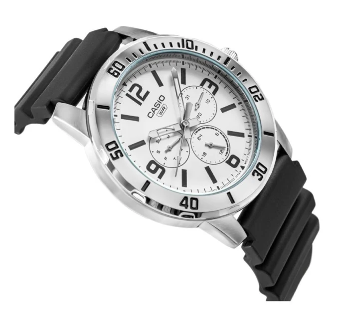 Pánske hodinky CASIO MTP-VD300-7BUDF + BOX Pánske hodinky CASIO MTP-VD300-7BUDF + BOX