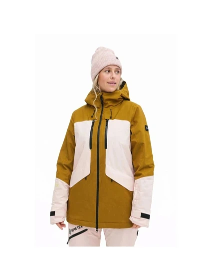 O'neill dámska zimná športová bunda snowboard lyže GTX RECCO pink brown