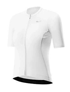 Dámský cyklistický dres model 22367816 TVI S – bílý - Rockbros