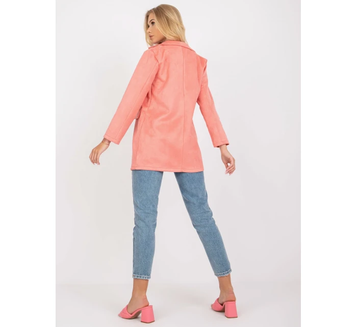 Dámske sako DHJ MA 15286 broskyňové