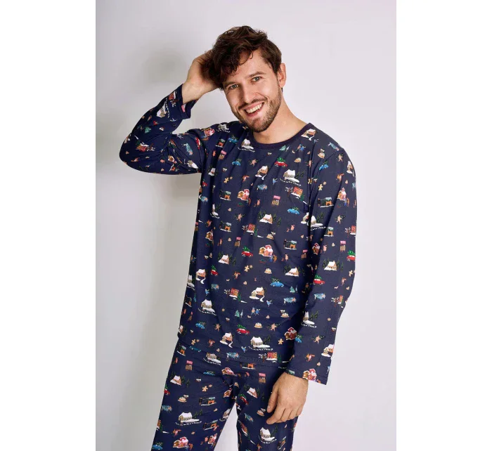 Pánske pyžamo 2840 Mikolaj - Taro Pánske pyžamo 2840 Mikolaj - Taro