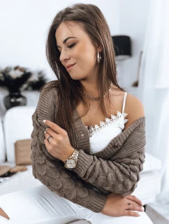 SINSA dámsky moka sveter FashionStreet MY1630