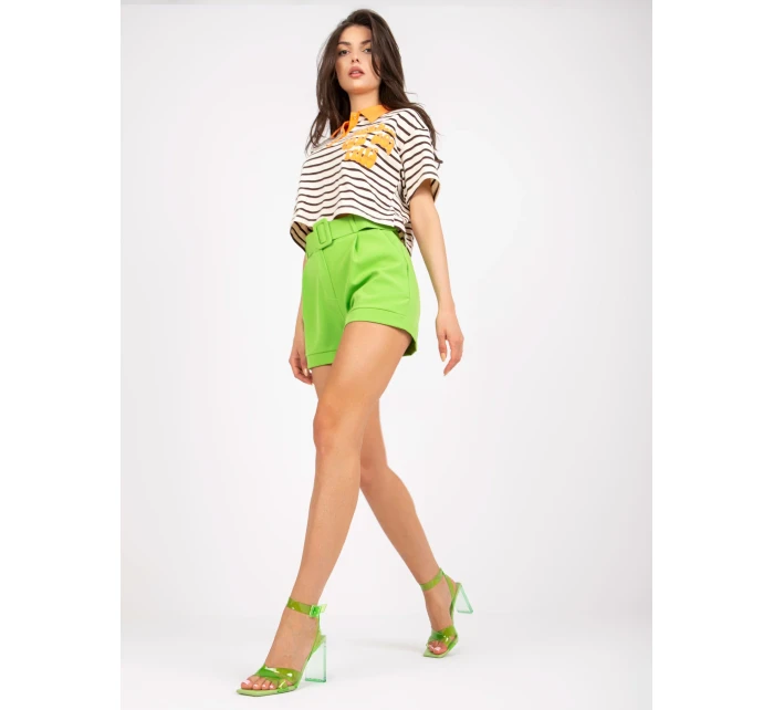 DHJ šortky SN model 17384774 světle zelená - FPrice