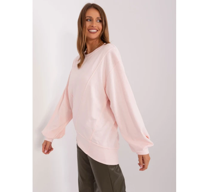 Mikina EM BL 716.14 svetlo ružová