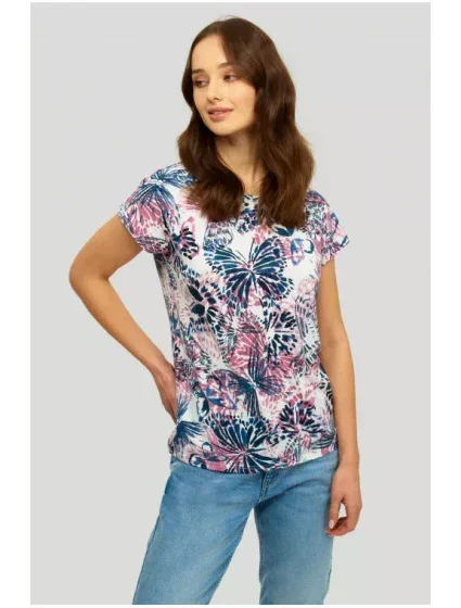 Dámsky top - GPS22TOP724 - Tlač 42 - Greenpoint