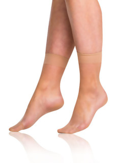 Dámske silonkové ponožky FLY SOCKS 15 DEN - Bellinda - bronzová