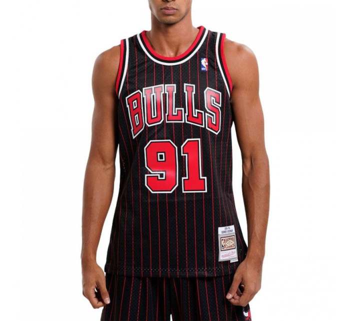 Chicago Bulls NBA  Jersey Bulls  M SMJYGS18150CBUBLCKDRD model 20121860 - Mitchell & Ness
