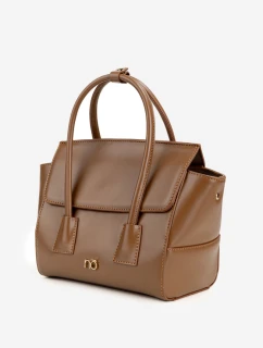 Mała Torebka Kuferek NOBO BAG5800-M17 Jasnobrązowa