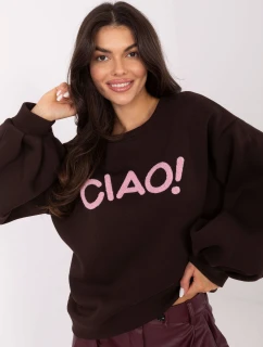 Bluza RV BL model 21749954 ciemny brązowy - FPrice