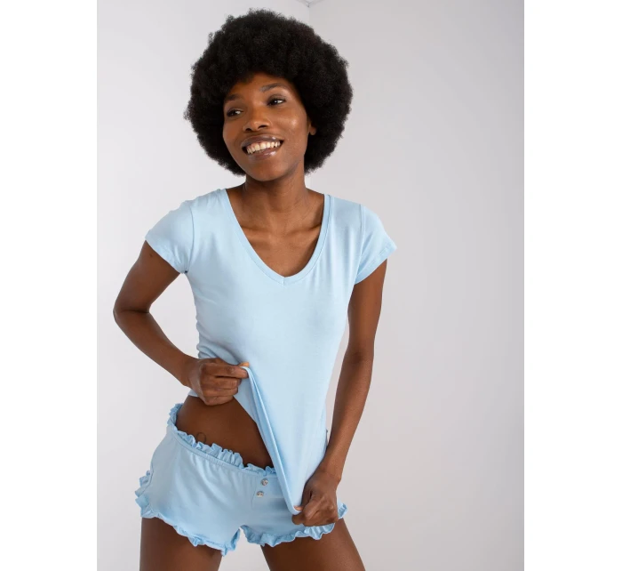 Pyžamo RV PI model 17144478 světle modrá - FPrice Pyžamo RV PI model 17144478 světle modrá - FPrice