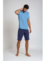 Pyžamo Duty 38881-95X Modrá a tmavo modrá - Henderson