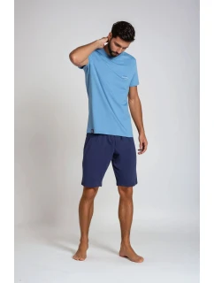 Pyžamo Duty 38881-95X Modrá a tmavo modrá - Henderson