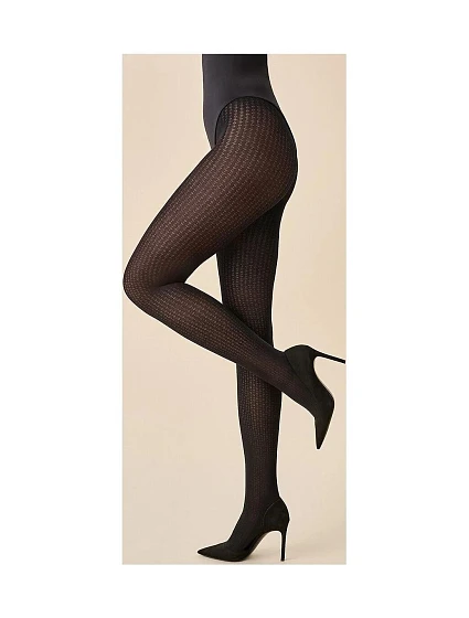 Dámské punčochové kalhoty Code Černá vzor  model 21748029 - Gabriella