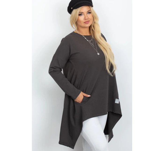 Tunika plus size model 222411 Relevantnosť Tunika plus size model 222411 Relevantnosť