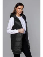 Čierna vesta s geometrickou spodnou časťou (B0122-1) Čierna vesta s geometrickou spodnou časťou (B0122-1)