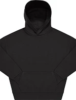 B&C Influence Hoodie – mikina s kapucňou v oversize strihu z hrubej bavlny 01.IH02 čierna