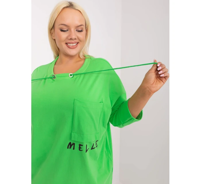 Bluzka RV BZ model 19465464 jasny zielony - FPrice Bluzka RV BZ model 19465464 jasny zielony - FPrice