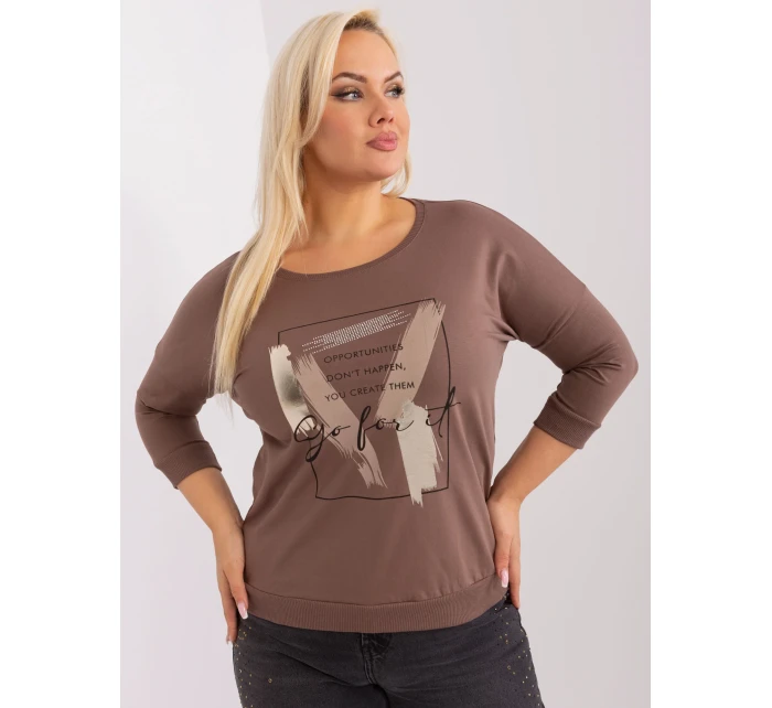 Blúzka RV BZ 8981.31P hnedá