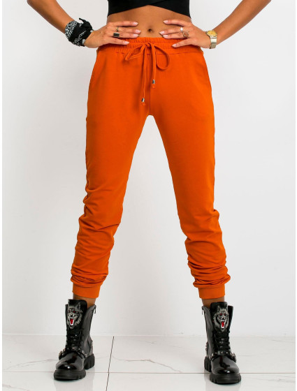 Tmavo oranžová Rýchlejšie nohavice