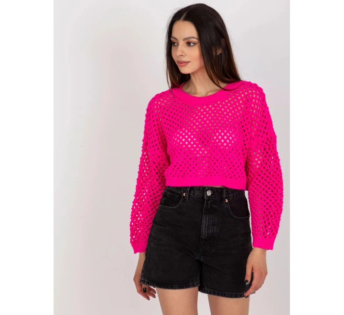 Dámský svetr BA SW model 21770350 fluo růžový - FPrice